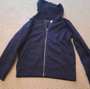 Childrens Place, boys, Navy blue hoodie jacket size medium 7/8, preowned
